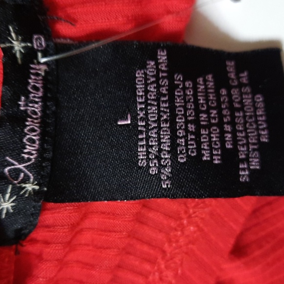 NWT Xtraordinary  MELON/DENIM Tunic Top SZ L - Picture 6 of 8